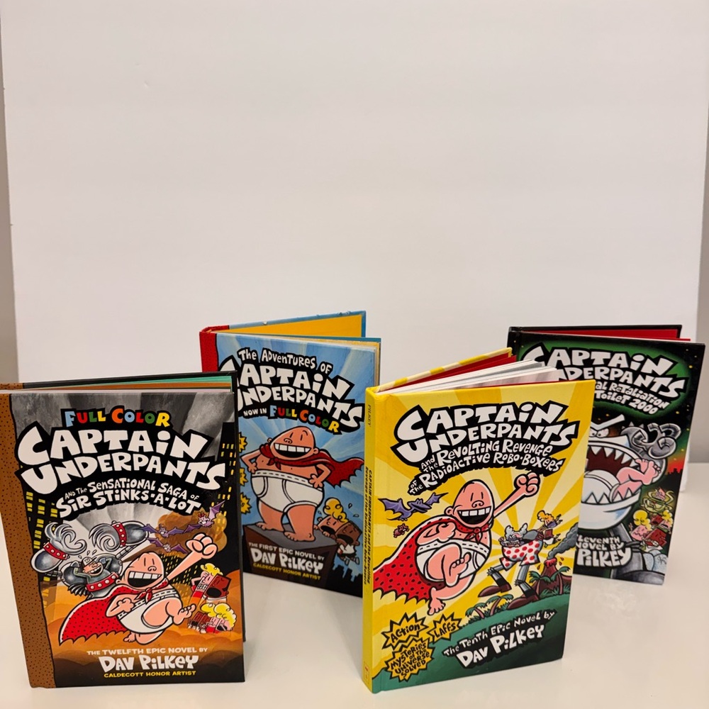 Captain Underpants Book Set
